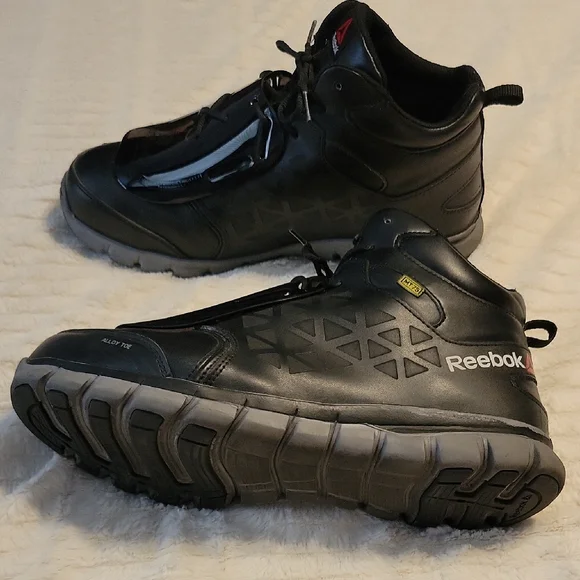 Reebok Alloy Toe Metguard Work Boot - Picture 3 of 9